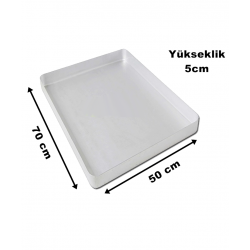 Baklava Tepsisi 50x70x5 cm 3200 gr